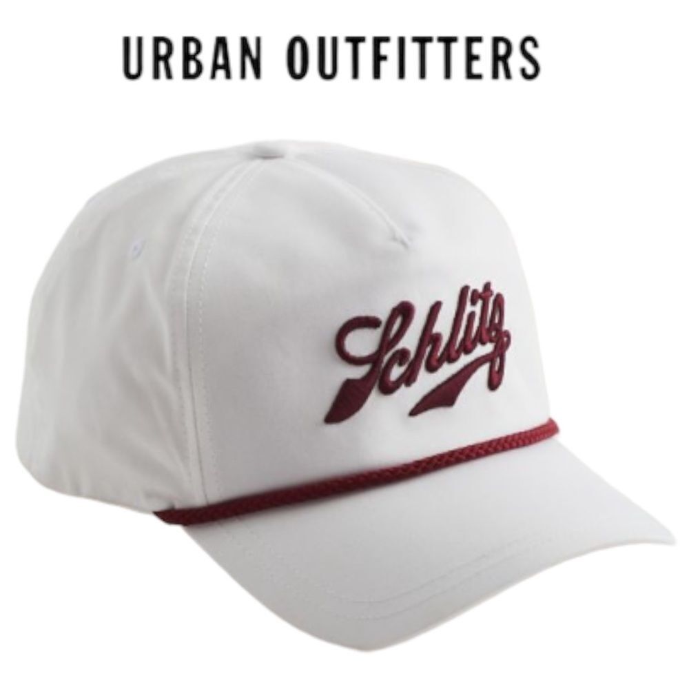 NEW Schlitz UO Urban Outfitters Rope Baseball Cap Hat